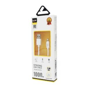 Link K559 Strong 1000mm 2.4A USB Lightning Şarj Kablosu