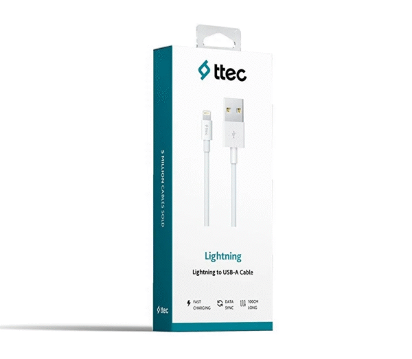 TTEC 2DK7508B LIGHTINING IPHONE 5/6/7 KABLO BEYAZ