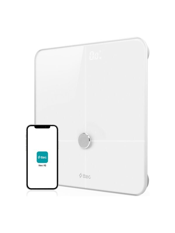 Ttec Sensi Pro Ito Camlı Yağ Ölçer ve Vücut Analizli Hassas Sensörlü Akıllı Tartı / Baskül