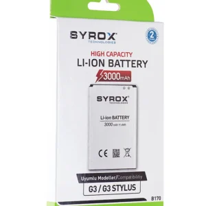 LG G3 Uyumlu Batarya - Syrox