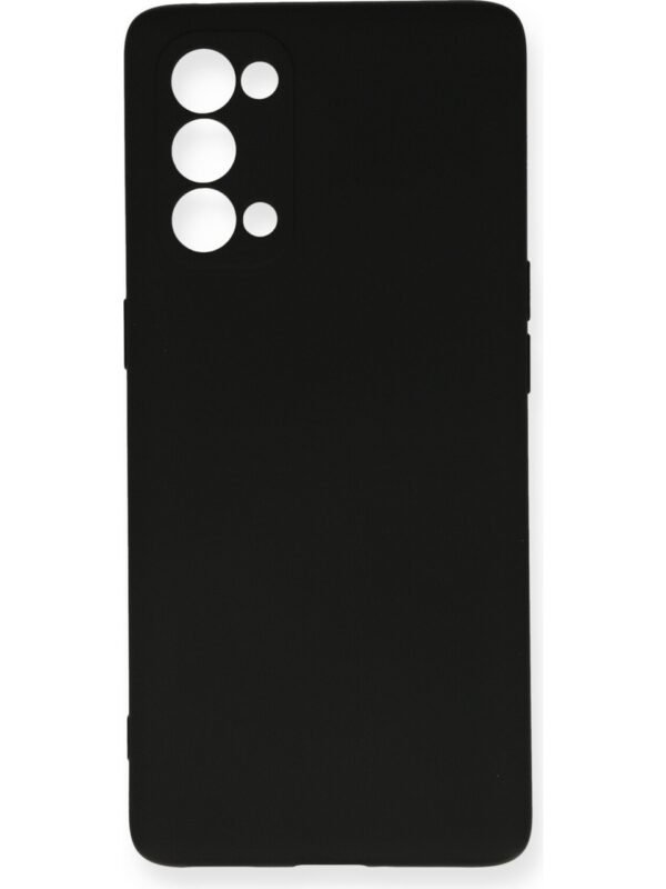 Oppo Reno 5 Pro Silikon Kılıf - Siyah