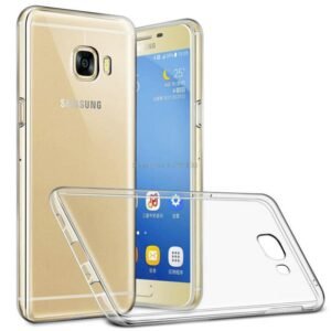 Samsung C7 Pro Silikon Kılıf - Şeffaf