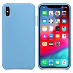 Iphone XsMax - Silikon Kılıf - Açık Mavi