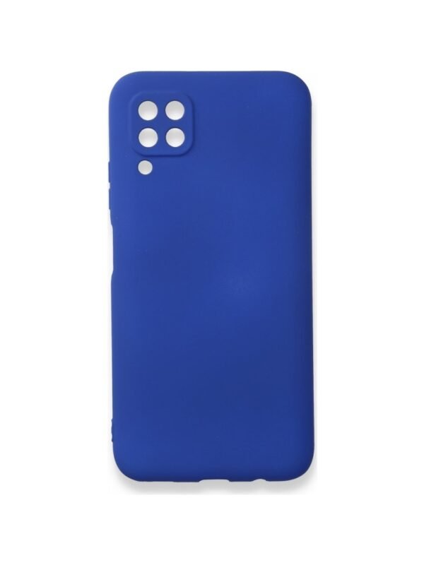 Huawei - P 40 Lite - Mat Silikon Kılıf - Mavi