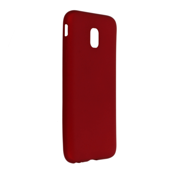 Samsung J3 Pro (J330) - Silikon Kılıf - Kırmızı