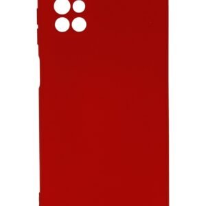 Samsung M51 - Silikon Kılıf - Kırmızı