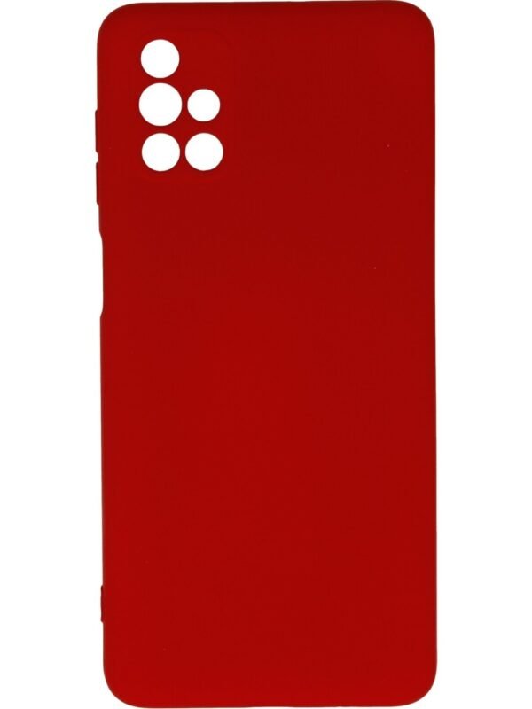Samsung M51 - Silikon Kılıf - Kırmızı
