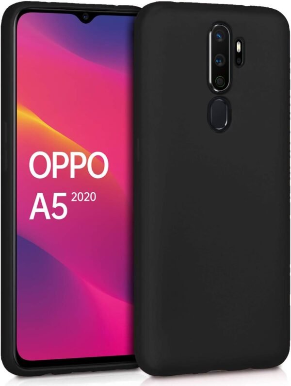 Oppo A5/A9 2020 - Silikon Kılıf - Siyah