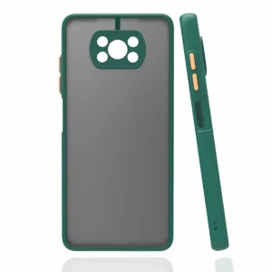 Poco X3 Pro Renkli Mika ve Silikon Kılıf