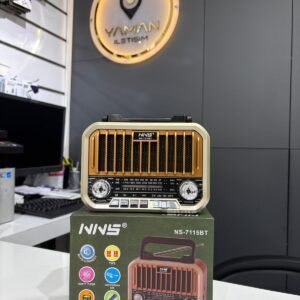 Nostaljik Görünümlü Hoparlör Bluetooth ve Fm Radyo Özellikli - Hadron NS7115