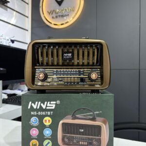 Nostaljik Görünümlü Hoparlör Bluetooth ve Fm Radyo Özellikli - Hadron NS8067