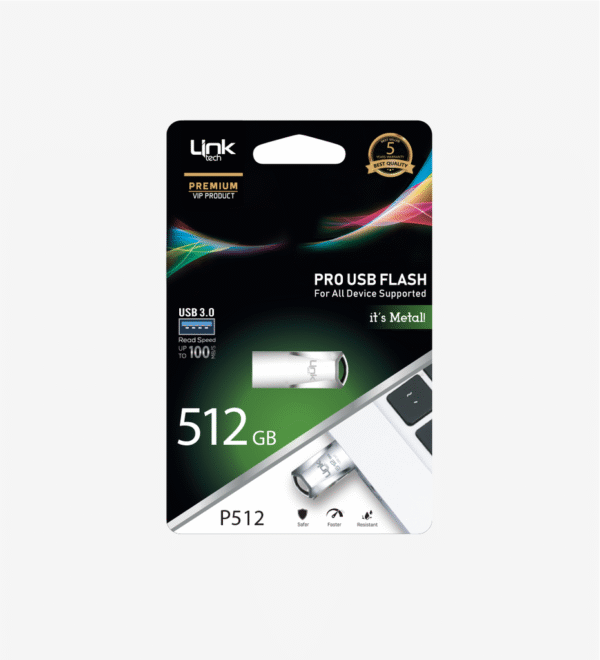 Link P512 Premium Pro 100mb/s 512GB USB 3.0 Flash Bellek