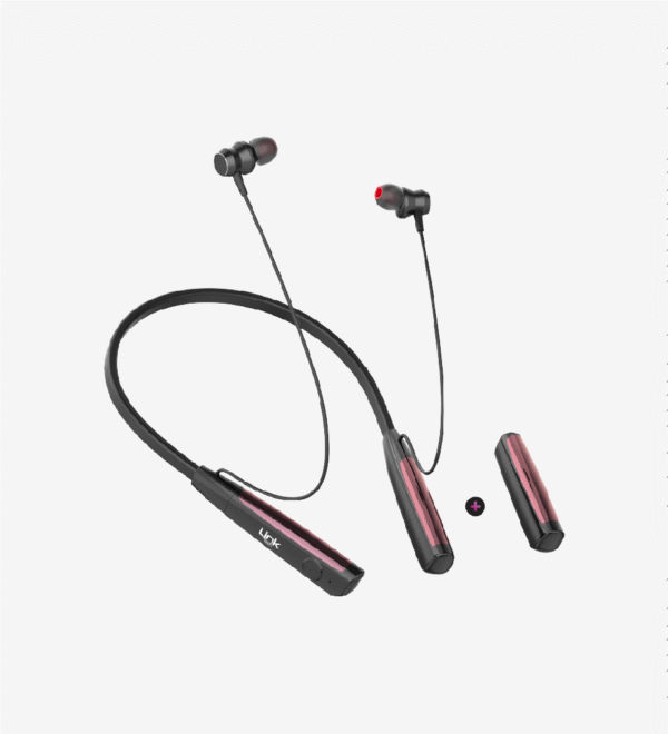 LinkTech H999 Boyun Askılı 420mAh (Yedek Bataryalı) Bluetooth Kulaklık +90 Saat